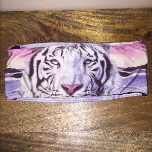 Wild Fox reversible bandeau swim top